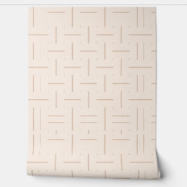 微妙な幾何学的パターン：ミニマルなデザイン 壁紙