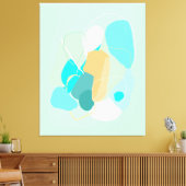 微妙な抽象芸術合成ストレッチキャンバス印刷 キャンバスプリント (インサイチュ (リビング))