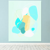 微妙な抽象芸術合成ストレッチキャンバス印刷 キャンバスプリント (インサイチュ (ウッドフロア))