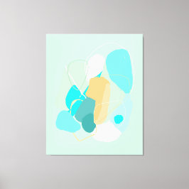 微妙な抽象芸術合成ストレッチキャンバス印刷 キャンバスプリント