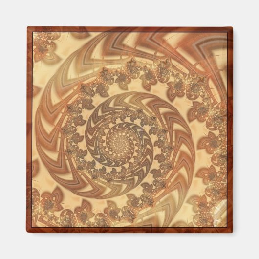 微妙な波 マグネット (正面)