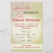 微妙な渦巻き チラシ (正面)