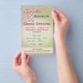 微妙な渦巻き チラシ (ハンドル)