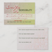 微妙な渦巻 名刺 (正面/裏面)