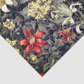 微妙な色のワイルドハニーサックルプリント 薄葉紙 (詳細)