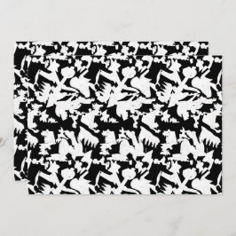 微妙な質感と可能性のある部分を持つ白い袖 サンキューカード