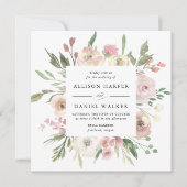 微妙な開花 |スクエア結婚ズ 招待状 (正面)