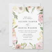 微妙な開花 | 結婚s 招待状 (正面)