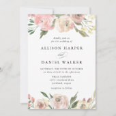 微妙な開花 | 結婚s 招待状 (正面)