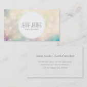 微妙な《写真》ぼけ味 名刺 (正面/裏面)