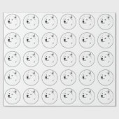 微妙なdogecoinの包装紙 ラッピングペーパー (フラット)
