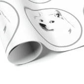 微妙なdogecoinの包装紙 ラッピングペーパー (ロールコーナー)