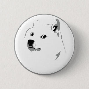 微妙なdogecoinピンバッジ 缶バッジ