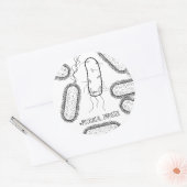 微生物インポスターシール ラウンドシール (封筒)