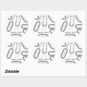 微生物インポスターシール ラウンドシール (シート)