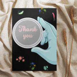 微生物学ありがとう サンキューカード