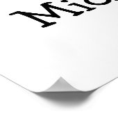 微生物学が大好き ポスター (角)