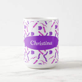 微生物学のパーソナライズ コーヒーマグカップ