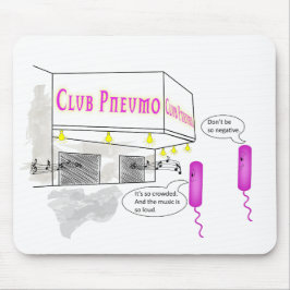 微生物学の漫画 マウスパッド