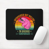 微生物学サイエンスナードSTEM内向型Tシャツ マウスパッド (マウス)