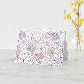 微生物学パターン カード (黄色い花)