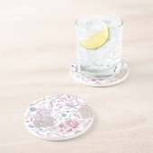 微生物学パターン コースター (側面)