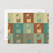 微生物学ポップアート ポストカード (正面/裏面)