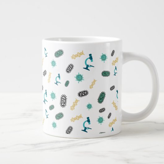 微生物学マグ ジャンボコーヒーマグカップ (右)