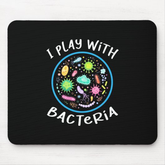 微生物学先生 マウスパッド (正面)