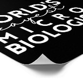 微生物学引用文世界の最も古い微生物学者 ポスター (角)