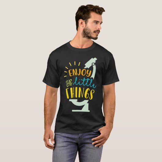 微生物学研究室スタフ生物学研究 Tシャツ (正面フル)