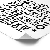 微生物学者である簡単に乗るようなものだ ポスター (角)