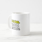 微生物学者と一緒に寝る コーヒーマグカップ (正面左)