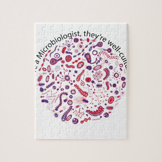 微生物学者を愛する ジグソーパズル (縦)