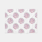 微生物学者を愛する フリースブランケット (正面(横))