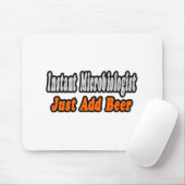微生物学者…ビールの追加 マウスパッド (マウス)