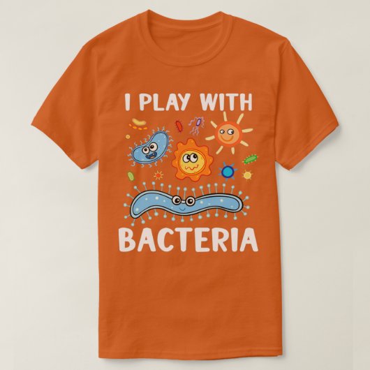 微生物学者Microbiology Lab Staphギフトアイディア4 Tシャツ (デザイン正面)
