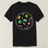 微生物学30 Tシャツ (デザイン正面)