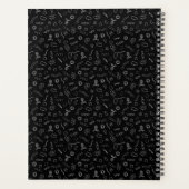 微生物学 – 白（黒） プランナー手帳 (裏面)