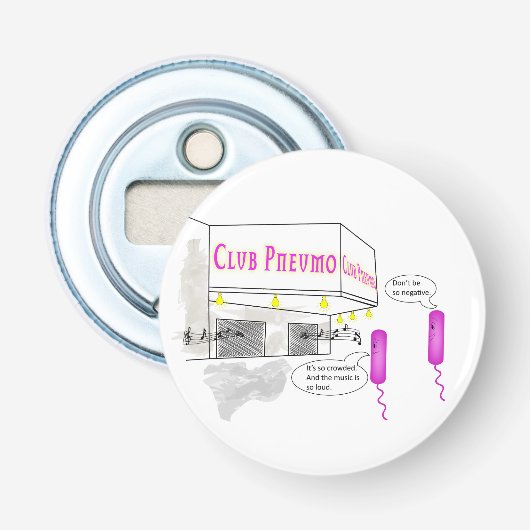 微生物漫画 栓抜き (正面)