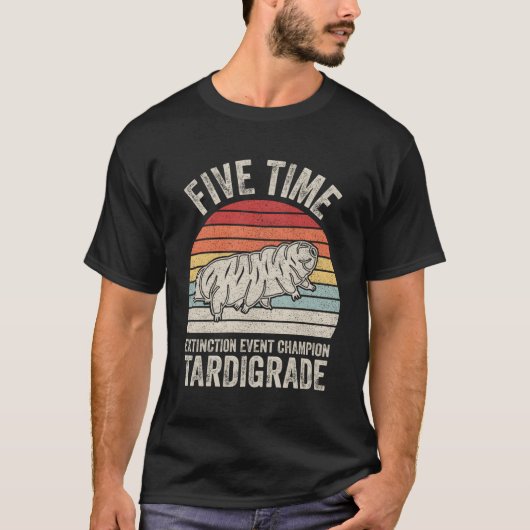 微生物生物学者の酒石学 Tシャツ (正面)