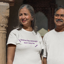 微生物退職した学者 Tシャツ