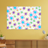 微生物 キャンバスプリント (インサイチュ (リビング))