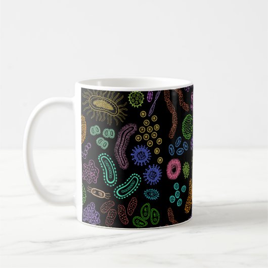 微生物 コーヒーマグカップ (左)
