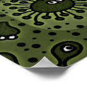 微生物 ポスター (角)