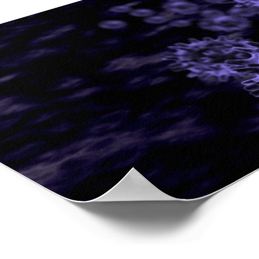 微生物 ポスター (角)