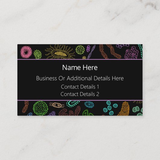 微生物 名刺 (裏面)