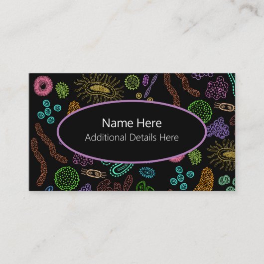 微生物 名刺 (正面)