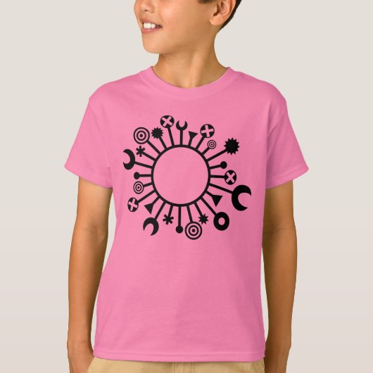 微生物 – 黒 Tシャツ (正面)