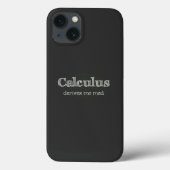 微積分に狂わされる数学ユーモア Case-Mate iPhoneケース (裏面)